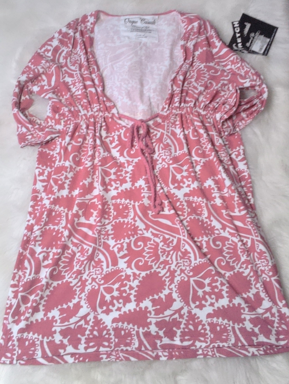 Onque Casuals Swim Coverup Size L